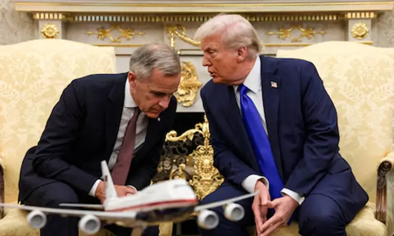 Trump sets 10% hike in tariffs on Canada after ad airs during World Series – Markets