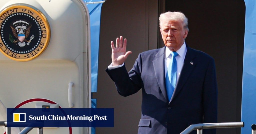 North Korea welcomes Trump to Apec with nuclear-capable ‘Fire Arrow’ missile test