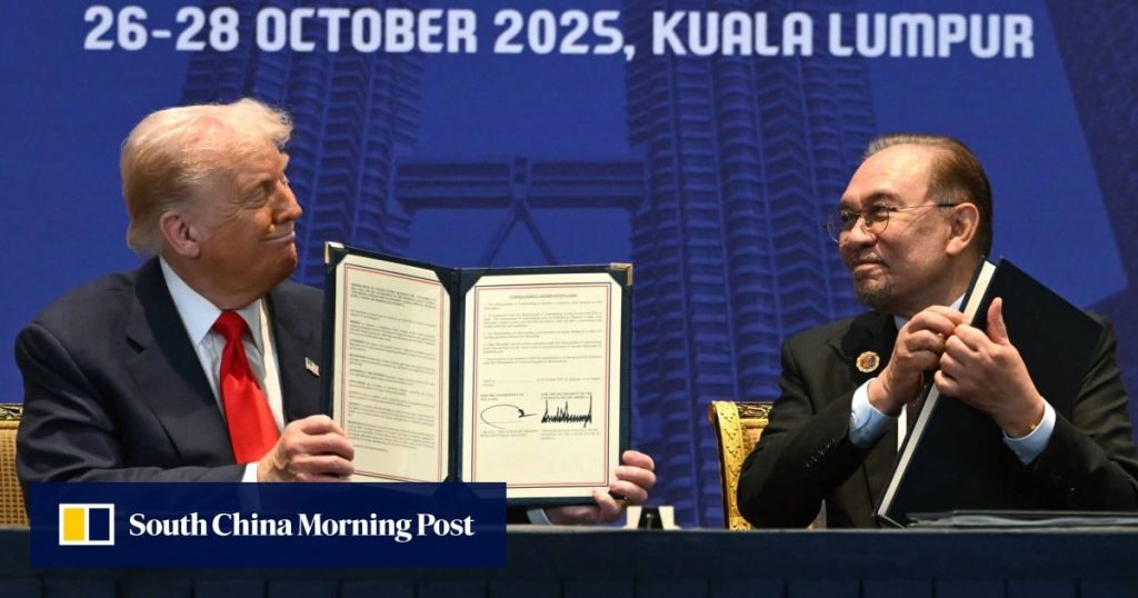 How Malaysian PM Anwar turned risky Trump visit into diplomatic wins for Asean