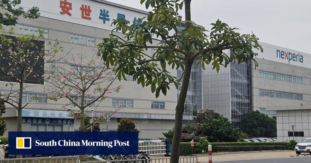 Nexperia’s China factory cuts output as Dutch takeover deepens global chip supply tensions