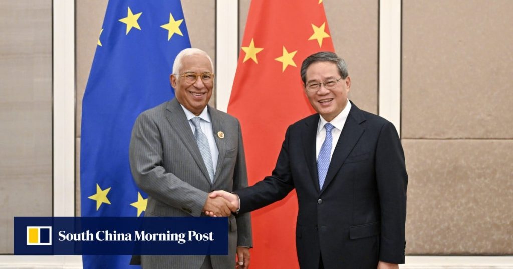 Chinese Premier Li Qiang urges EU to steer ties in ‘right direction’ amid trade discord
