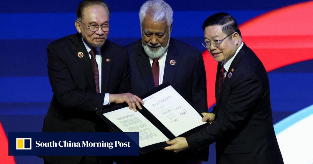Tears as East Timor completes journey into Asean: ‘this is history’
