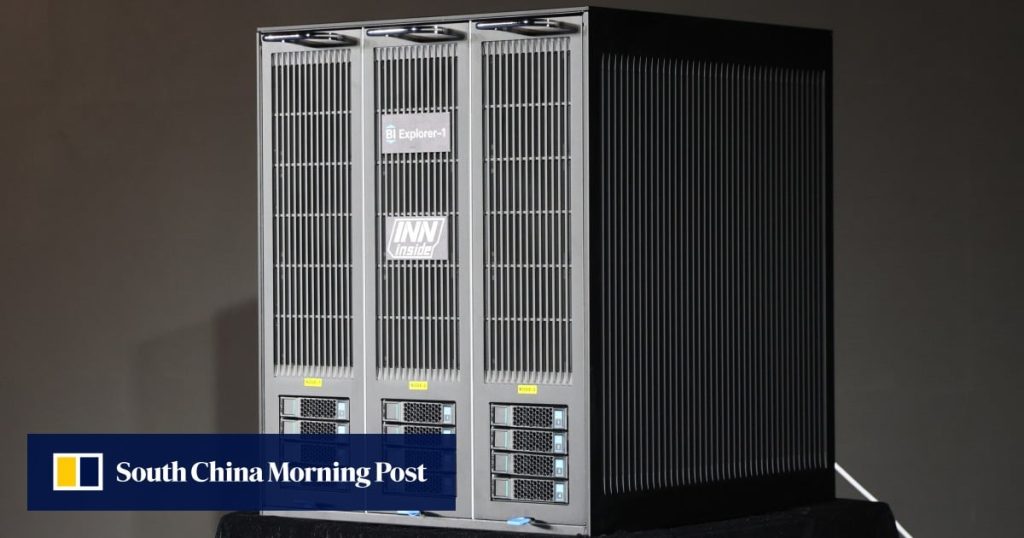 China unveils ‘mini fridge’ AI server that uses 90% less power than other systems