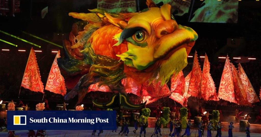 ‘Magical’ mythical fish puppet steals show at National Games opening ceremony