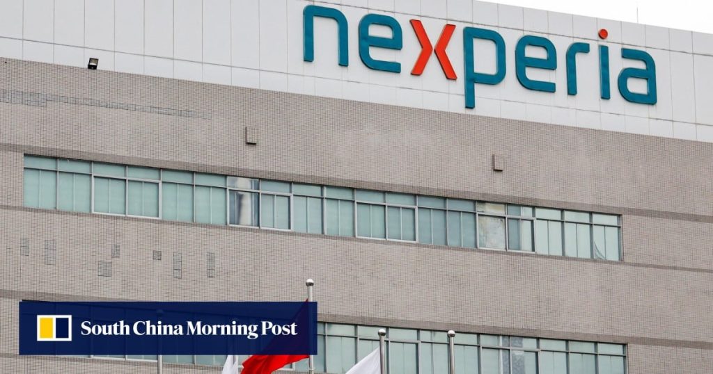 Developing | ‘Show of goodwill’: Dutch government suspends invoking Goods Availability Act on Nexperia