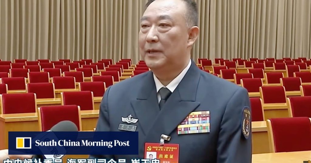 Is PLA aviator Cui Yuzhong on track to be the Chinese navy’s new commander?