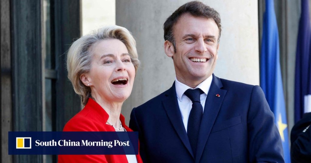 EU’s von der Leyen will not go to China with French President Macron for talks with Xi