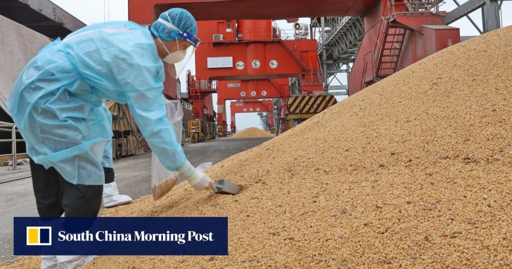 China halts soy imports from Brazil plants, pivots to US amid food safety probe