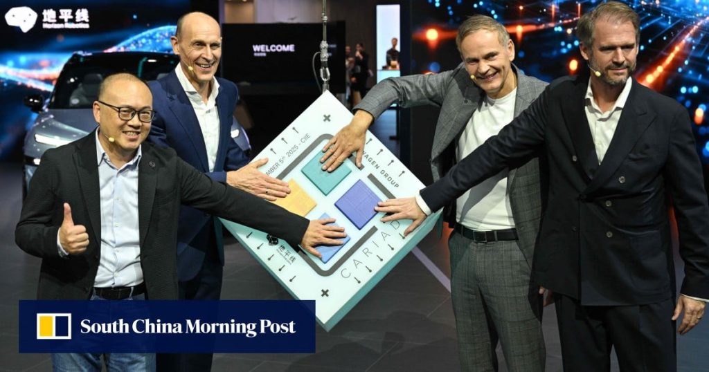 Volkswagen to make own advanced chips in China for locally made autonomous vehicles