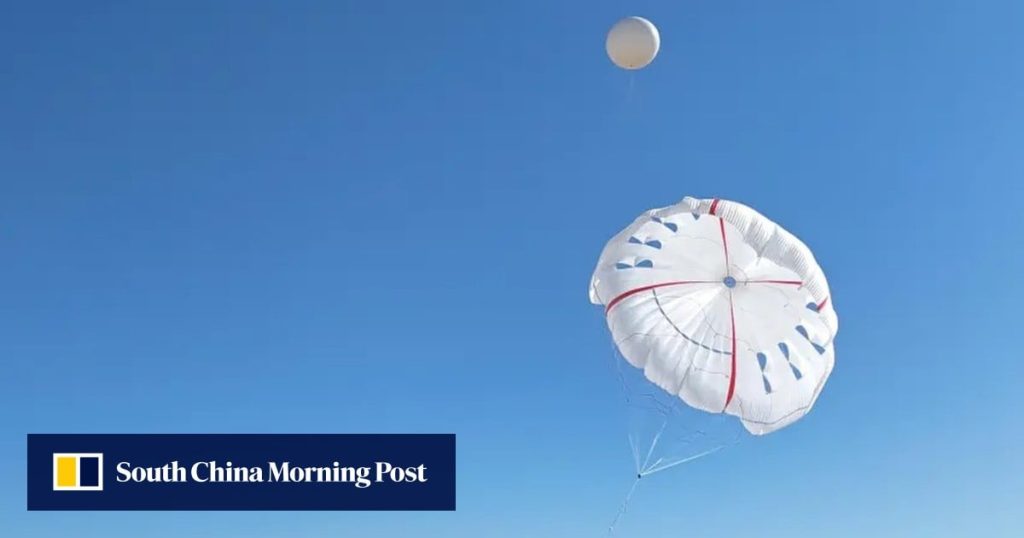 China lets fly world’s largest kite in Inner Mongolia for electric power generation