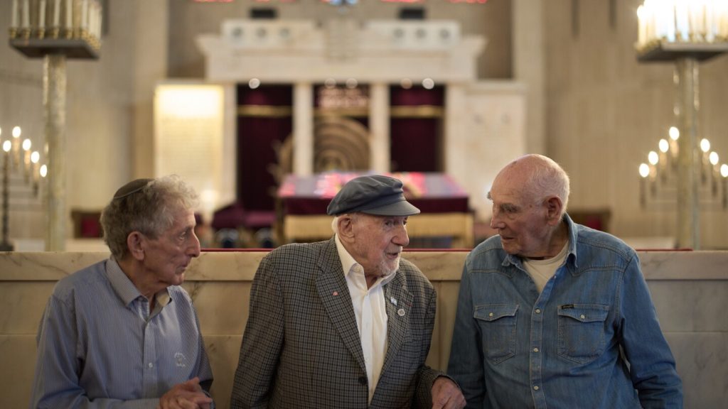 Holocaust survivors mark 87th anniversary of Kristallnacht Nazi riots