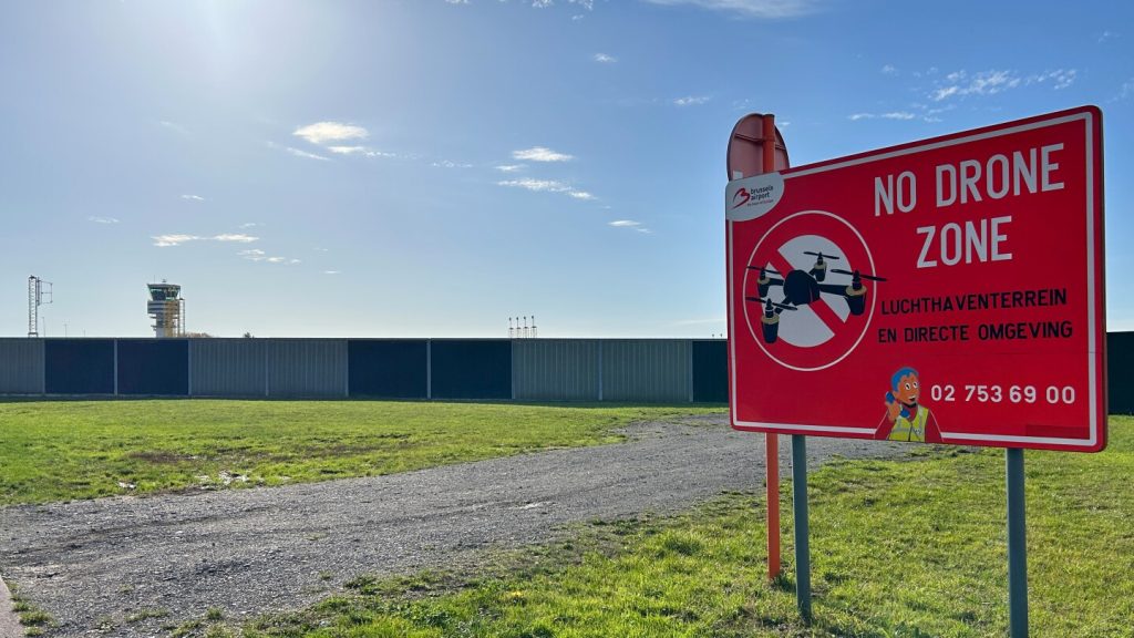 Drone sightings halt flights at major European cargo airport in Belgium