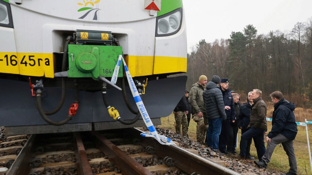 Polish prime minister says rail line explosion was ‘sabotage’
