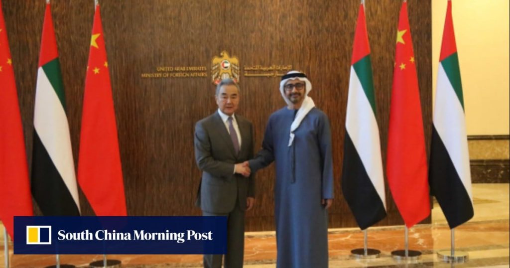China’s Wang Yi urges UAE to help close free-trade deal with Gulf Cooperation Council