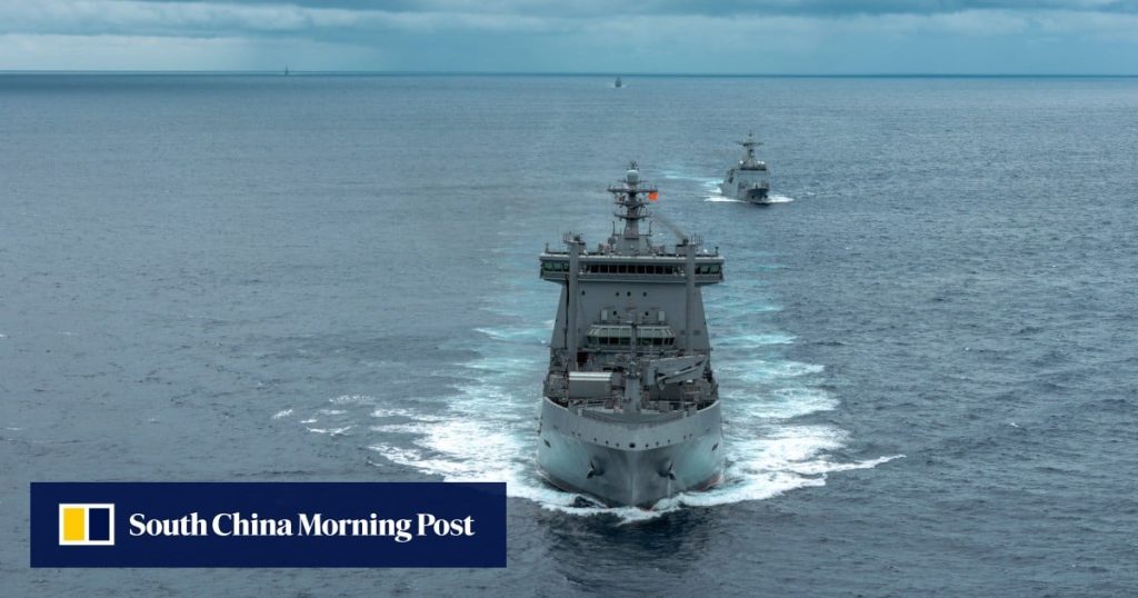 7 Chinese warships followed our navy vessel on its East Asia mission, New Zealand says