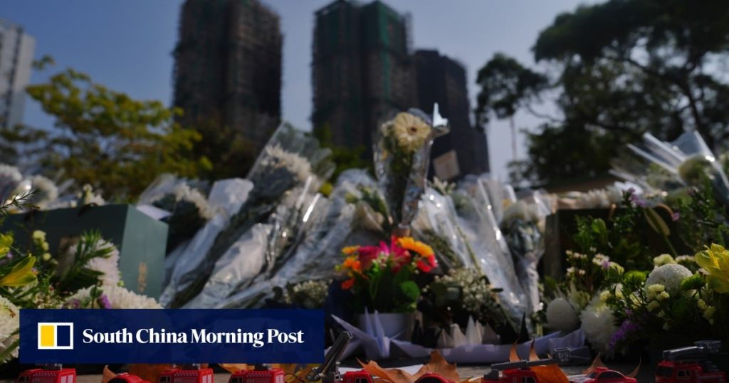 Hong Kong insurers mobilise to help fire victims claim payouts on 12,000 policies