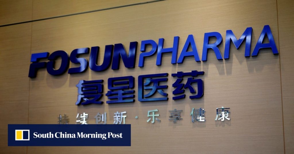 China’s Fosun Pharma unit strikes US$2.1 billion obesity drug deal with Pfizer