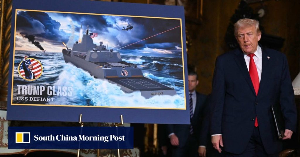 ‘Golden Fleet’: will Trump’s battleship plan deter China or is it just a pipe dream?