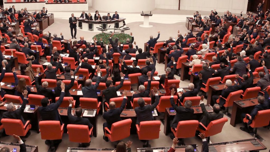 Five detained over sexual harassment scandal at Turkey’s parliament