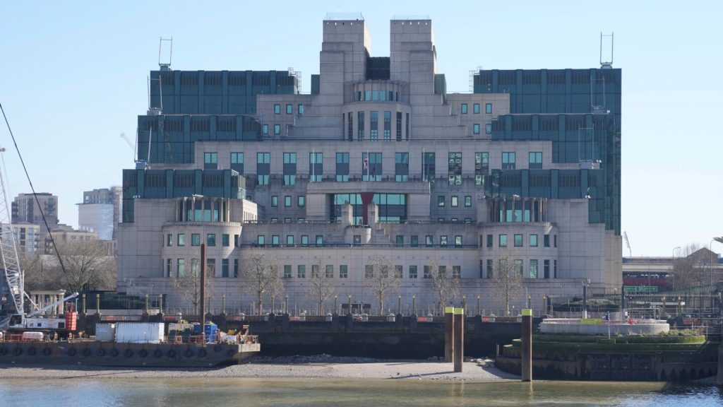 MI6 chief says UK faces threat from Russia’s desire to export chaos