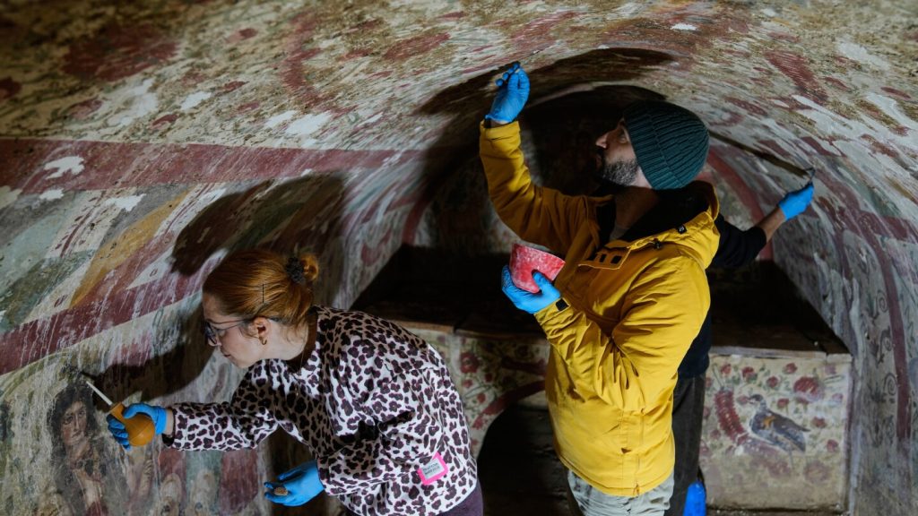 Archaeologists uncover Roman-era fresco of Jesus in Turkey