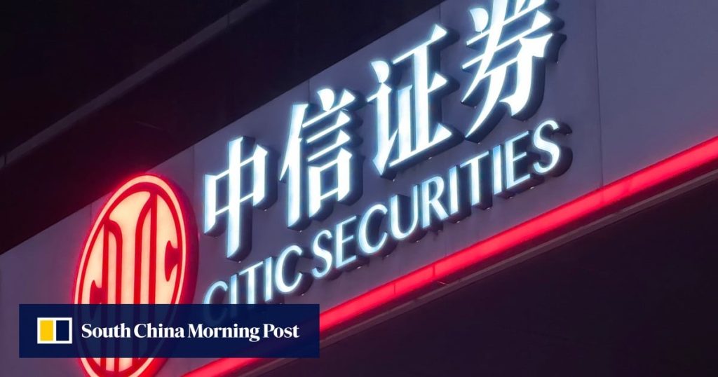 Citic Securities tops Asia-Pacific investment banking ranks with US$1.45 billion in fees