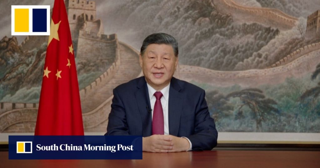 In New Year’s speech, Xi urges growth and vows ‘unstoppable’ Taiwan reunification | South China Morning Post